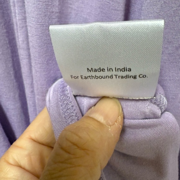 EARTHBOUND Trading Co. Lavender Wide Leg Pants Size Medium - Picture 15 of 16